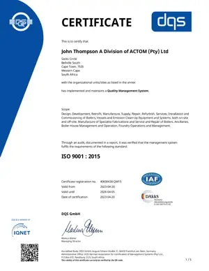 ISO 9001 : 2015