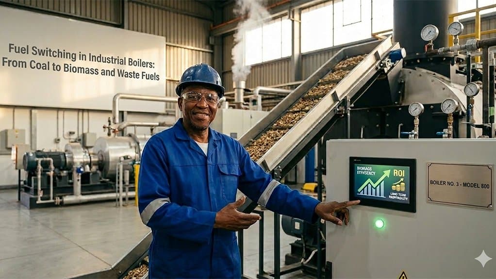 Featured image for “Fuel switching in industrial boilers: From coal to biomass and waste fuels”